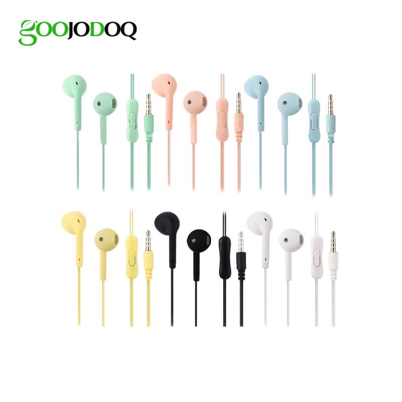 Tai Nghe GOOJODOQ Earphone Nhét Trong Dây Dài 1.2m Tích Hợp Micro Tiện Dụng