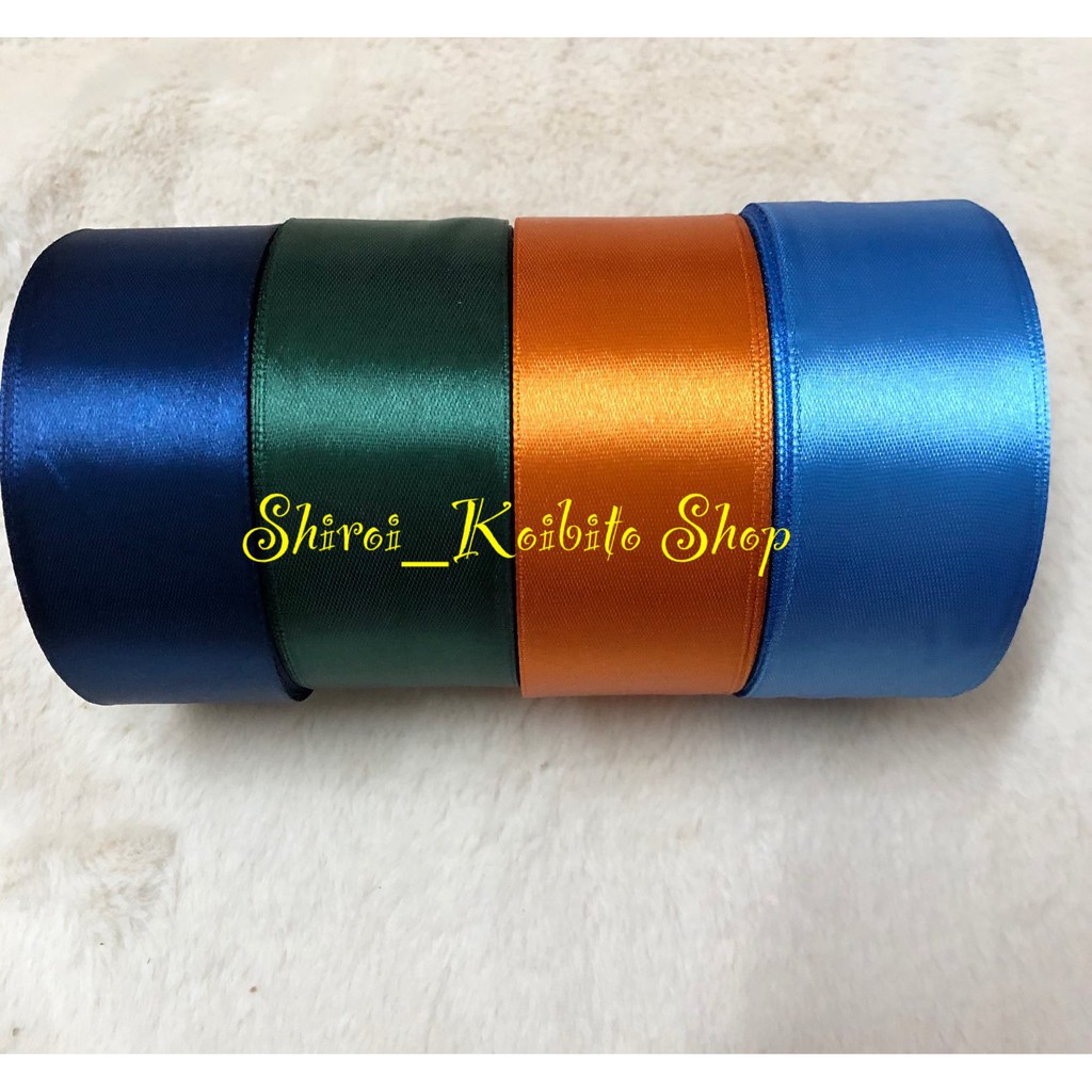 Ruy băng lụa nhiều màu 4cm, 1m