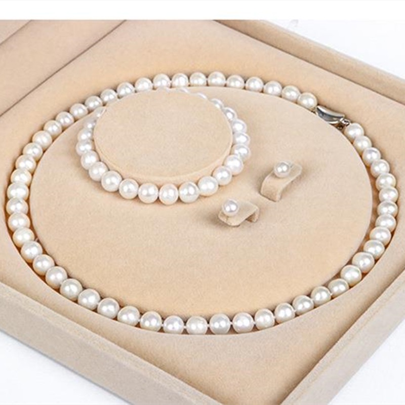 Bộ Trang Sức Ngọc Trai Tự Nhiên Cho Mẹ