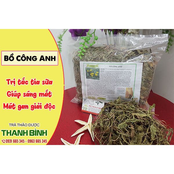 Lá Bồ Công Anh Khô 1Kg - Hàng Cao Cấp