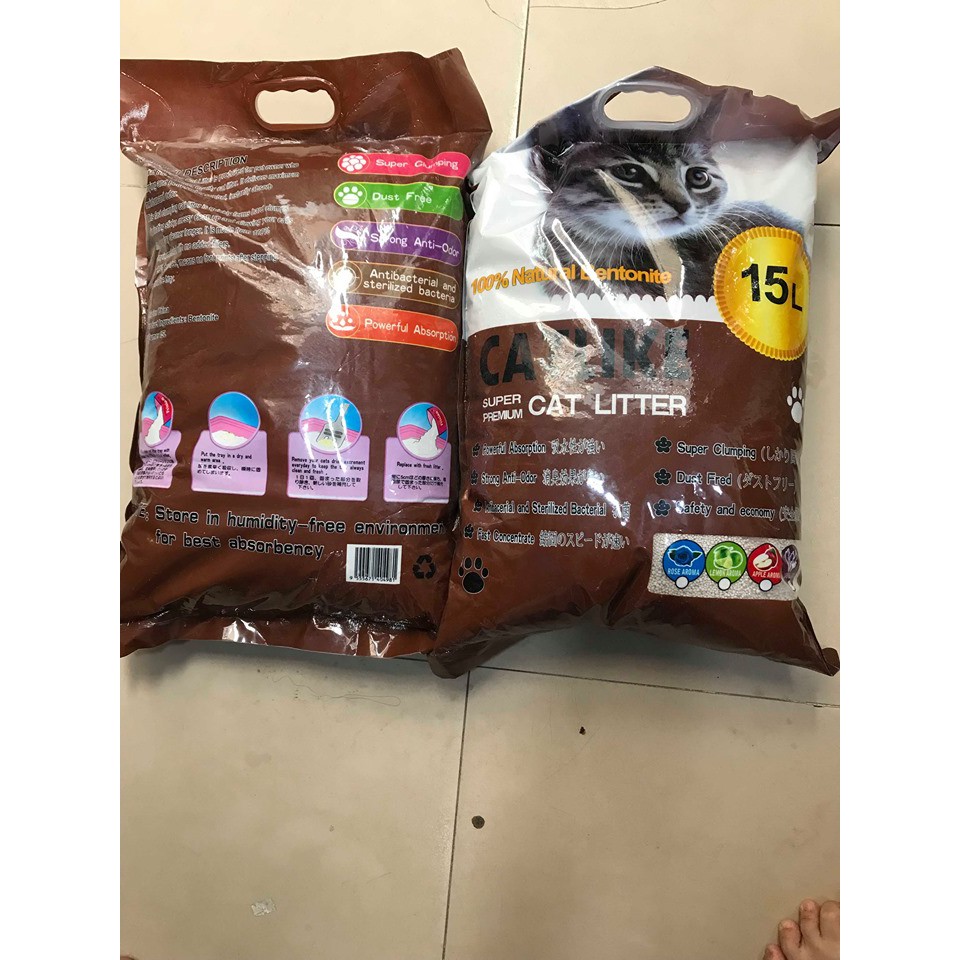 Cát Vệ Sinh Cho Mèo siêu vón , siêu khử mùi Cat Like 18L