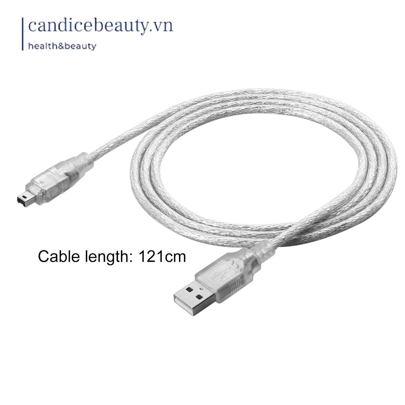 Dây Cáp Nối Dài 1.2m Usb 2.0 Male Sang Fireire Ieee 1394 4 Pin Male I