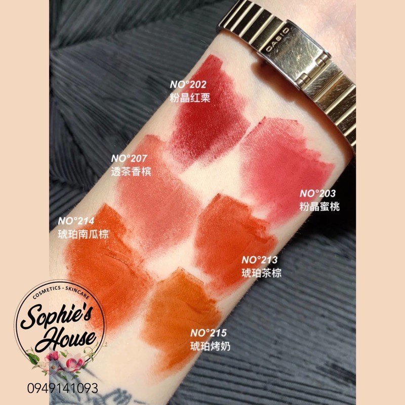 Son YSL Slim Glow Matte 202 - 203 - 214 | BigBuy360 - bigbuy360.vn