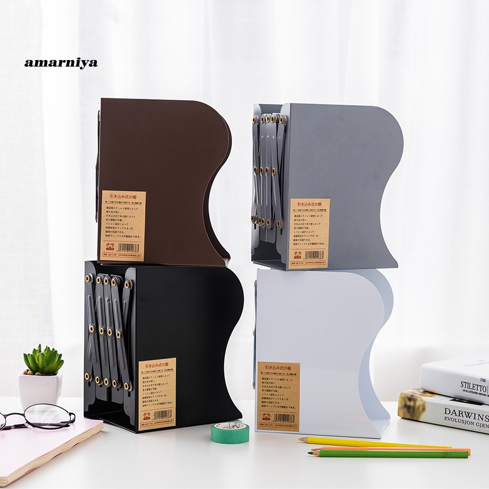 Giá Đỡ Sách Bằng Kim Loại Có Thể Gấp Gọn Tiện Dụng