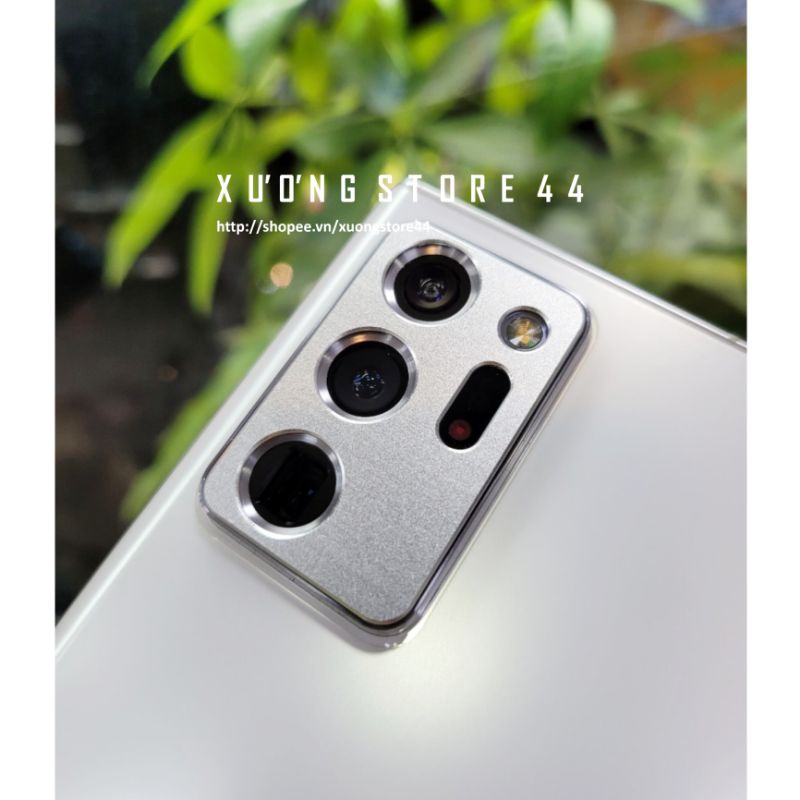 [N20|N20U] Dán khung camera Note 20 Ultra, Note 20 kim loại bảo vệ nền camera, chụp không loa ảnh