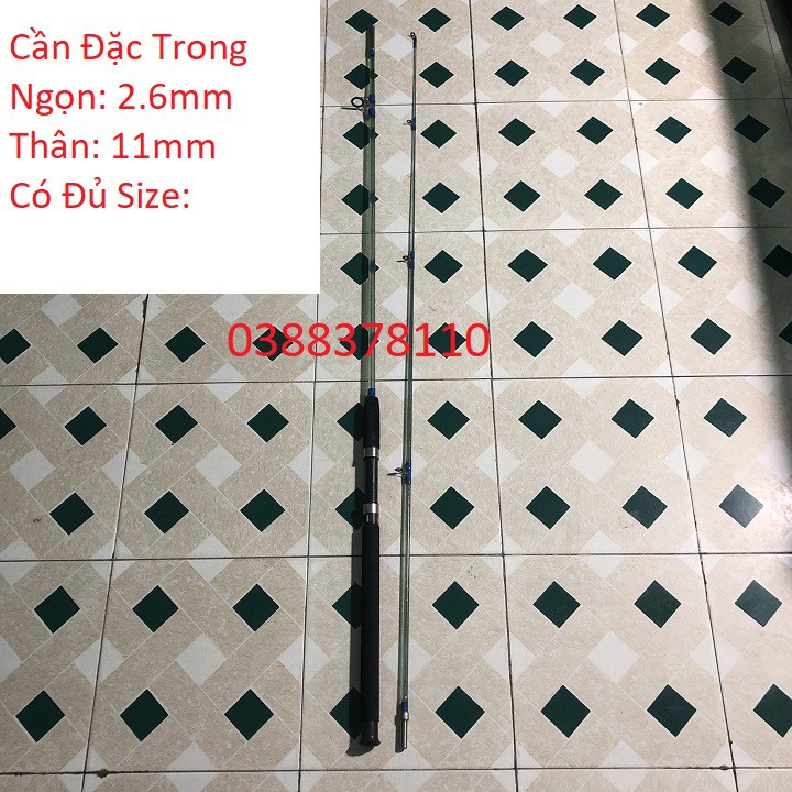 Cần Câu Cá 2 Khúc Đặc Trong, Cần Bạo Lực, Rẻ Khỏe