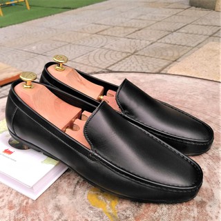 GIÀY NAM, GIÀY LƯỜI PELLE - PL001, DA BÒ, BẢO HÀNH TRỌN ĐỜI