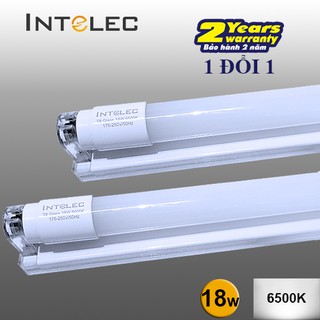 Combo 2 bộ đèn led tuýp kèm máng đơn, ánh sáng trắng