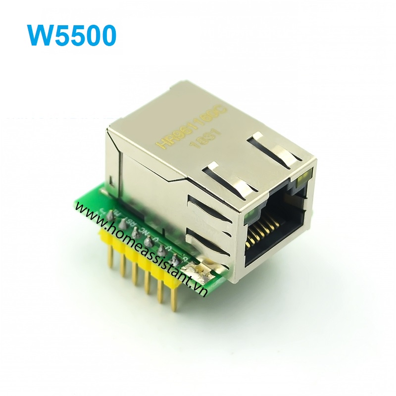 Bo Mạch Kết Nối Mạng LAN Ethernet Controller TCP to SPI Wiznet W5500 USR-ES1