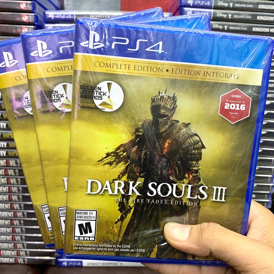 Đĩa Game PS4: Dark Souls III: The Fire Fades Edition