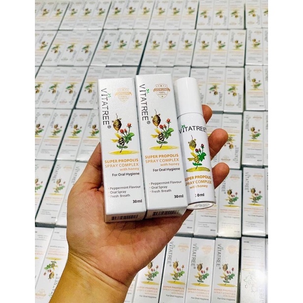 KEO ONG XỊT HỌNG VITATREE DIỆT KHẨU HÀNG ÚC