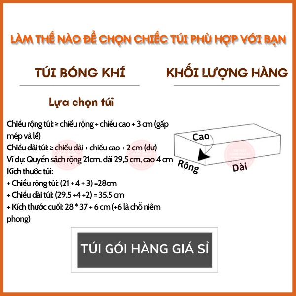 [HÀNG CAO CẤP] Túi gói hàng bóng khí chống sốc 15x18 TUIGOIHANGGIASI | Túi nilong lót bóng khí xốp hơi ship gửi hàng