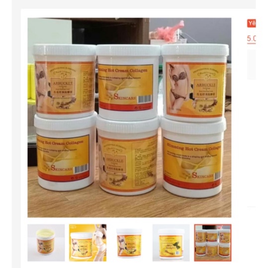 Kem Giảm Béo Gừng Kem Đánh Bụng Cực Kỳ Hiệu Quả Được Spa Thẩm Mỹ Viện Tin Dùng