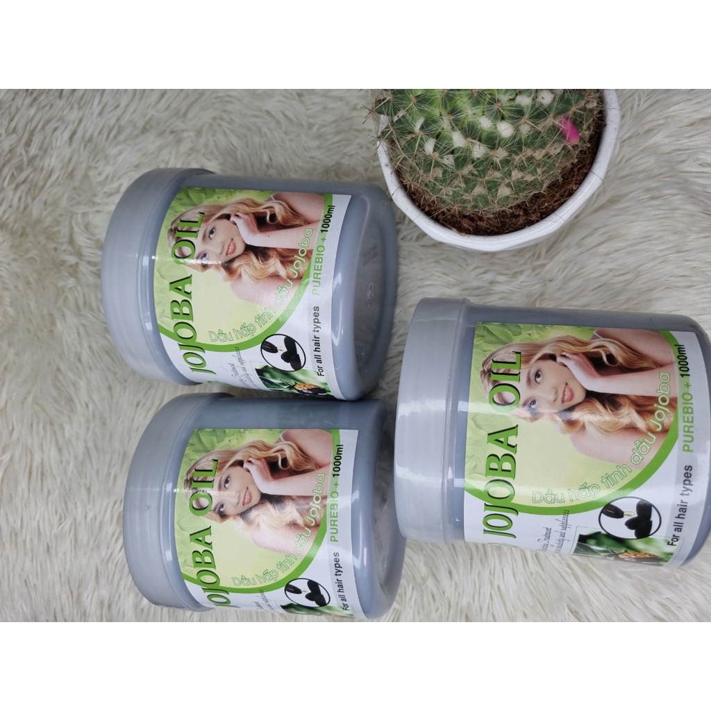 HẤP DẦU TÓC MỀM MƯỢT JOJOBA OIL 1000ML VÀ 500ML