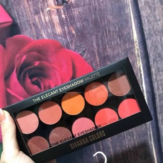 Phấn mắt sivanna color 10 ô tròn