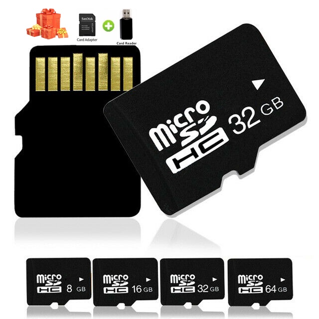 Thẻ nhớ micro sd class 10 tốc độ cao 256gb 128gb 64gb 32gb 16gb dành cho - ảnh sản phẩm 1