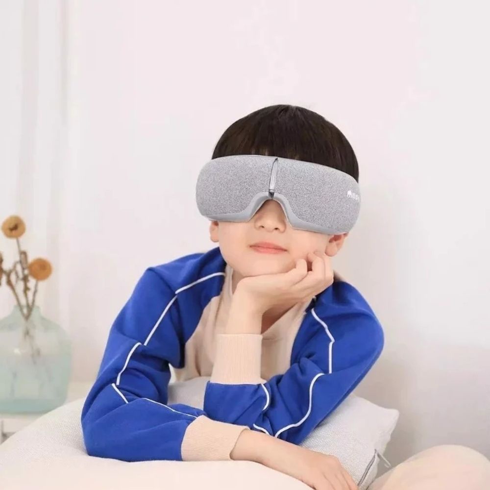 Máy massage mắt mini Xiaomi Momoda SX322 có nhạc , kính massage đa năng 3 chế độ rung Pin dung lượng cao , BH 24 tháng