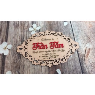 Bảng gỗ decor