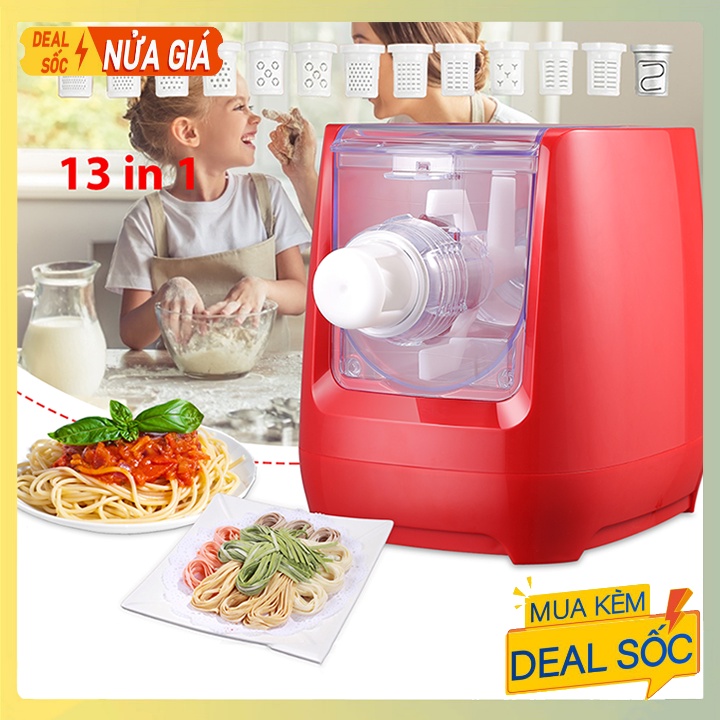 Máy làm mì sợi tươi SOKANY - Làm bún phở, bánh canh đa năng 13 in 1