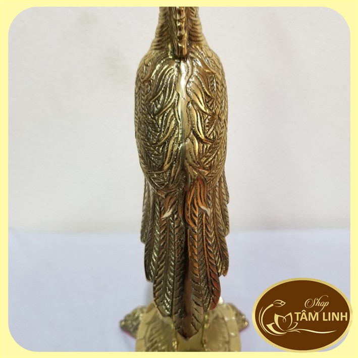 Cặp Hạc Bằng Đồng Cao 33 cm