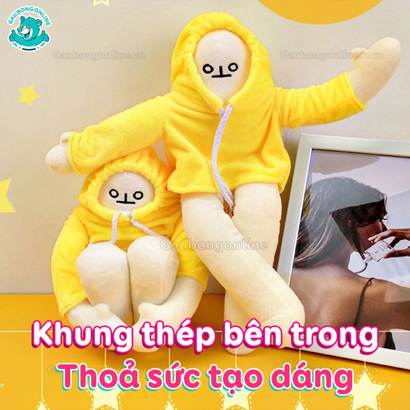 Người Chuối Banana Man Nhồi Bông Trầm Cảm Đáng Yêu Cao Cấp Gấu Bông Online