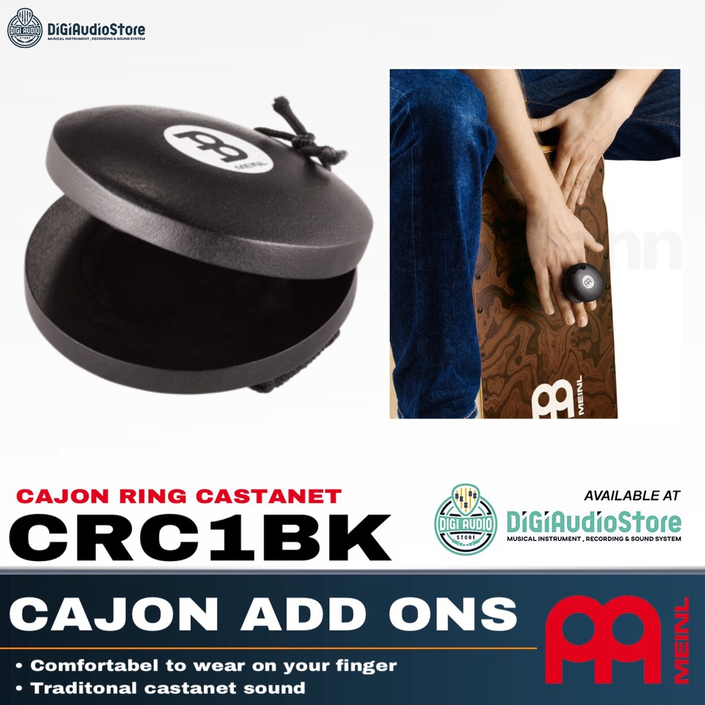 Phụ Kiện Vòng Giảm Xóc Meinl Cajon Castanet Crc1Bk