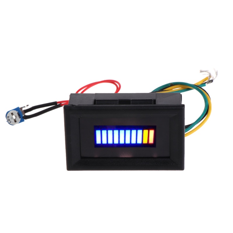 Đồng Hồ Đo Mức Nhiên Liệu 12V Có Đèn LED Hiển Thị Mức Dầu Thông Dụng Cho Xe Hơi Xe Máy