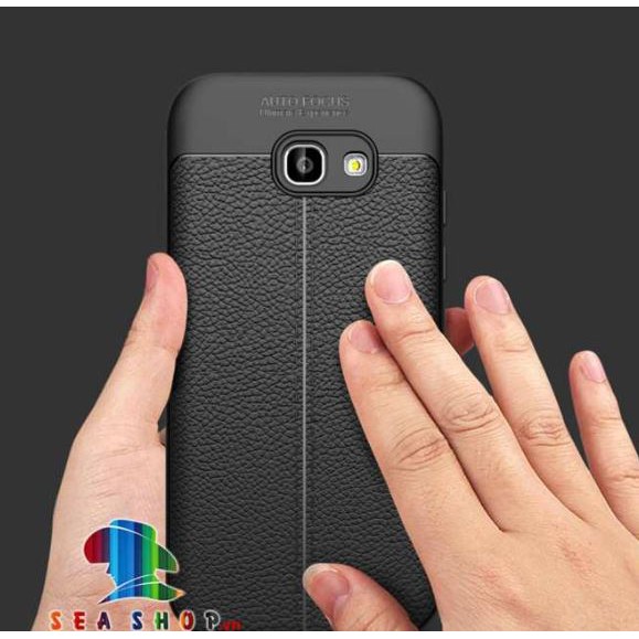 Ốp lưng dẻo giả da Auto Focus Samsung A520