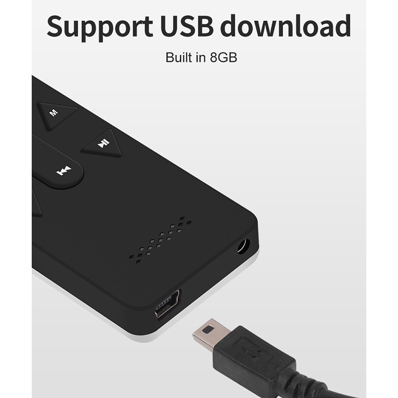 Máy Nghe Nhạc Mp3 8g Kèm Tai Nghe | BigBuy360 - bigbuy360.vn