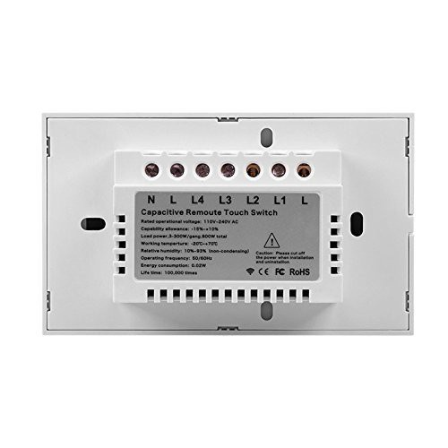 Công Tắc Cảm Ứng Broadlink/ Bestcon TC2 - US 3 Gang