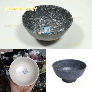 10 Chén 11.4 x 5.5 cm nhựa ăn cơm vân đá sang trọng vân đá trắng, vân đá xanh bát cơm cao cấp - plastic small bowl GHN