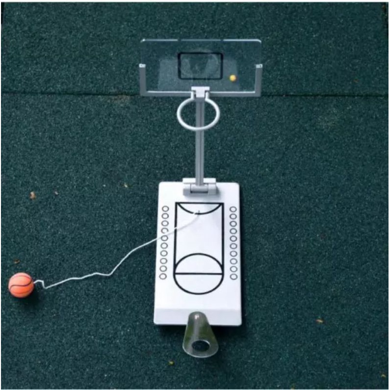 Máy bắn bóng rổ mini để bàn giảm stress trò chơi bắn rổ để bàn giảm stress văn phòng đồ chơi thư giãn bóng rổ