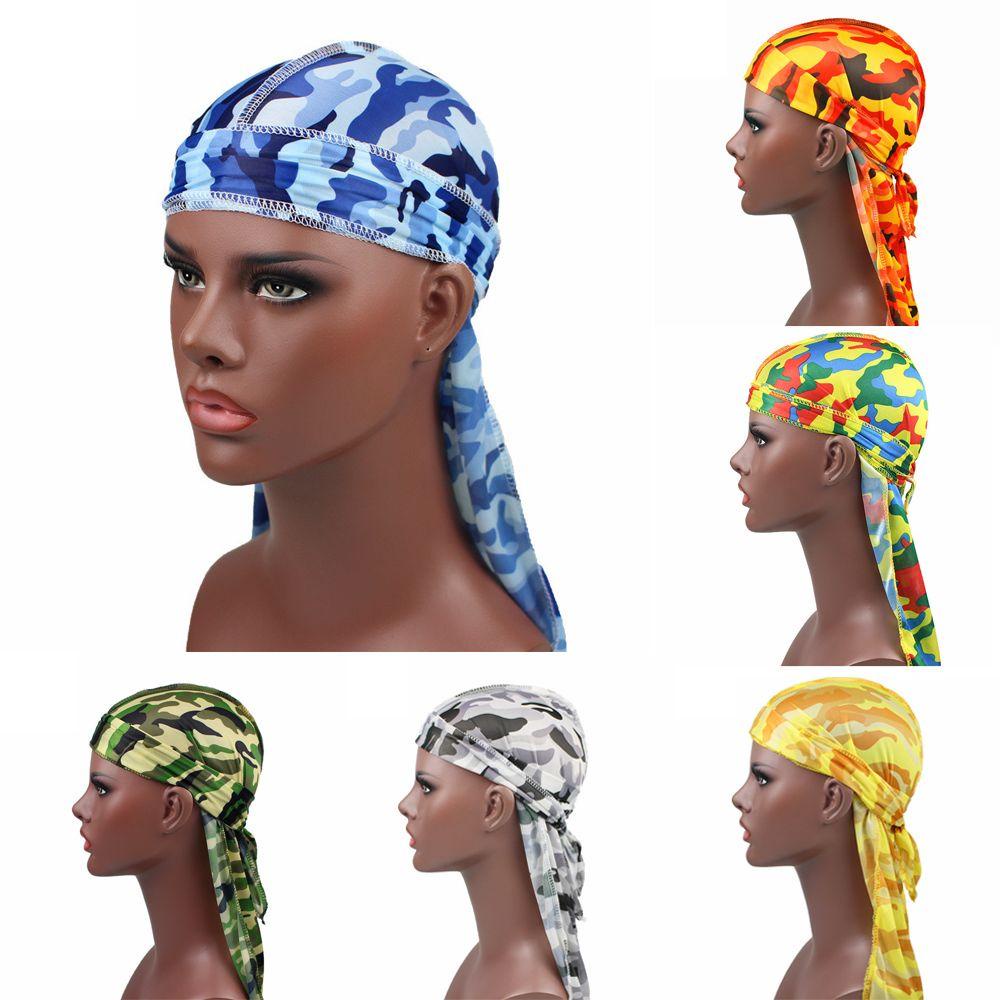 Mũ Turban Lụa Thoáng Khí Phong Cách Cướp Biển Mới Cho Nam