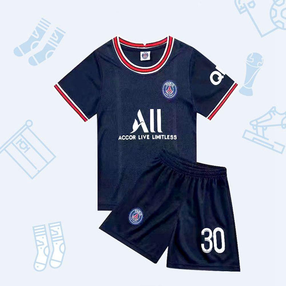 Bộ Đồ Đá Banh Gồm Áo Ba Lỗ In Chữ + Quần Vải Cotton Thời Trang Cho Bé Trai Và Gái