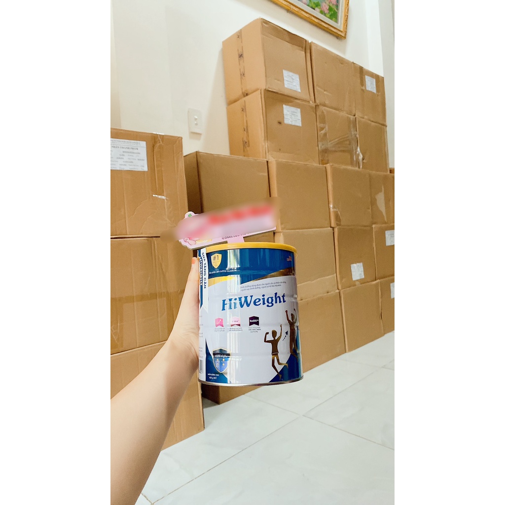 HiWeight – Sữa tăng cân số 1 Hoa Kỳ 650g hỗ trợ cải thiện cân nặng, ăn ngon ngủ tốt