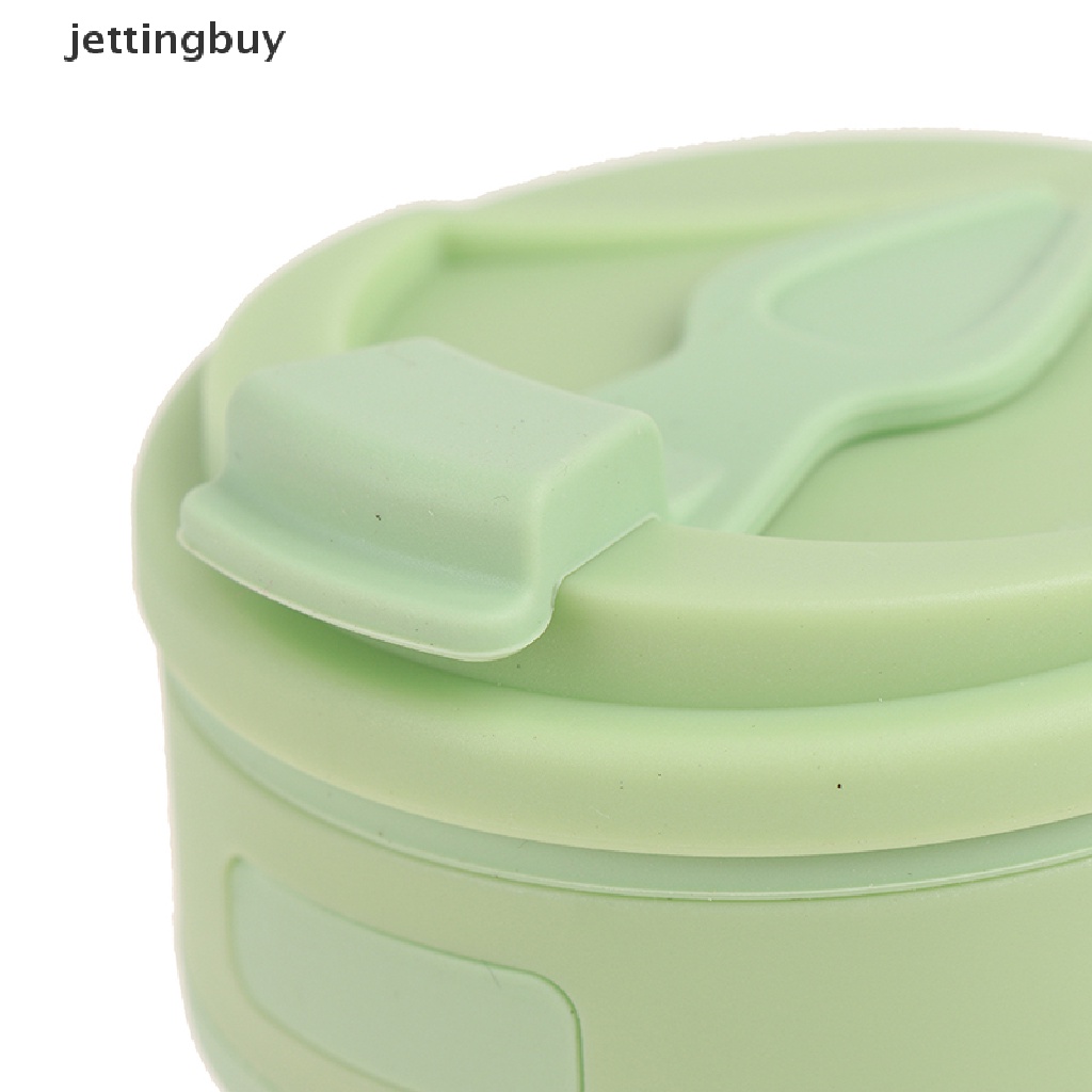 Cốc JETTING uống cà phê / trà bằng silicone thiết kế gấp gọn tiện dụng
