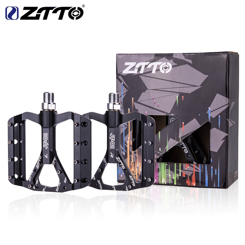 Pê Đan Xe Đạp Bằng Hợp Kim Nhôm ZTTO MTB JT03 CNC 10 Pin Siêu Nhẹ Chất Lượng Cao