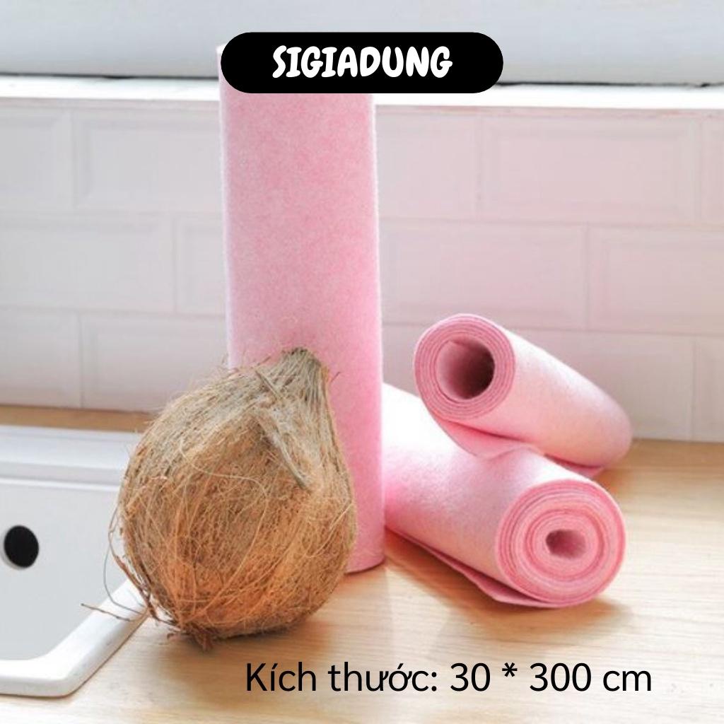 [SGD] Khăn Lau Nhà Bếp - Cuộn Khăn Lau Chén, Dĩa 3m Đa Năng Làm Từ Vỏ Dừa, Thấm Hút Tốt 7310