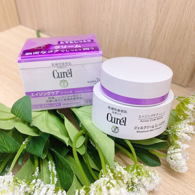 Kem dưỡng da chống lão hoá Curel tím Aging Care Nhật Bản - 4901301334534
