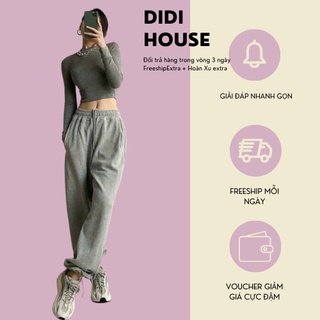 QUẦN NỈ BO ỐNG RÚT DÂY - Jogger nỉ chun gấu SIÊU HOT giống Chanchan💞❣️🎁