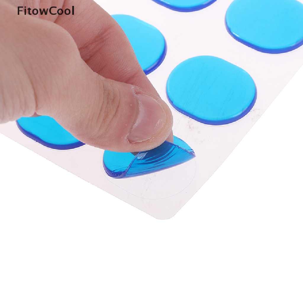 6 Miếng đệm dán bằng silicone gel giảm âm kiểm soát âm thanh cho trống QDD