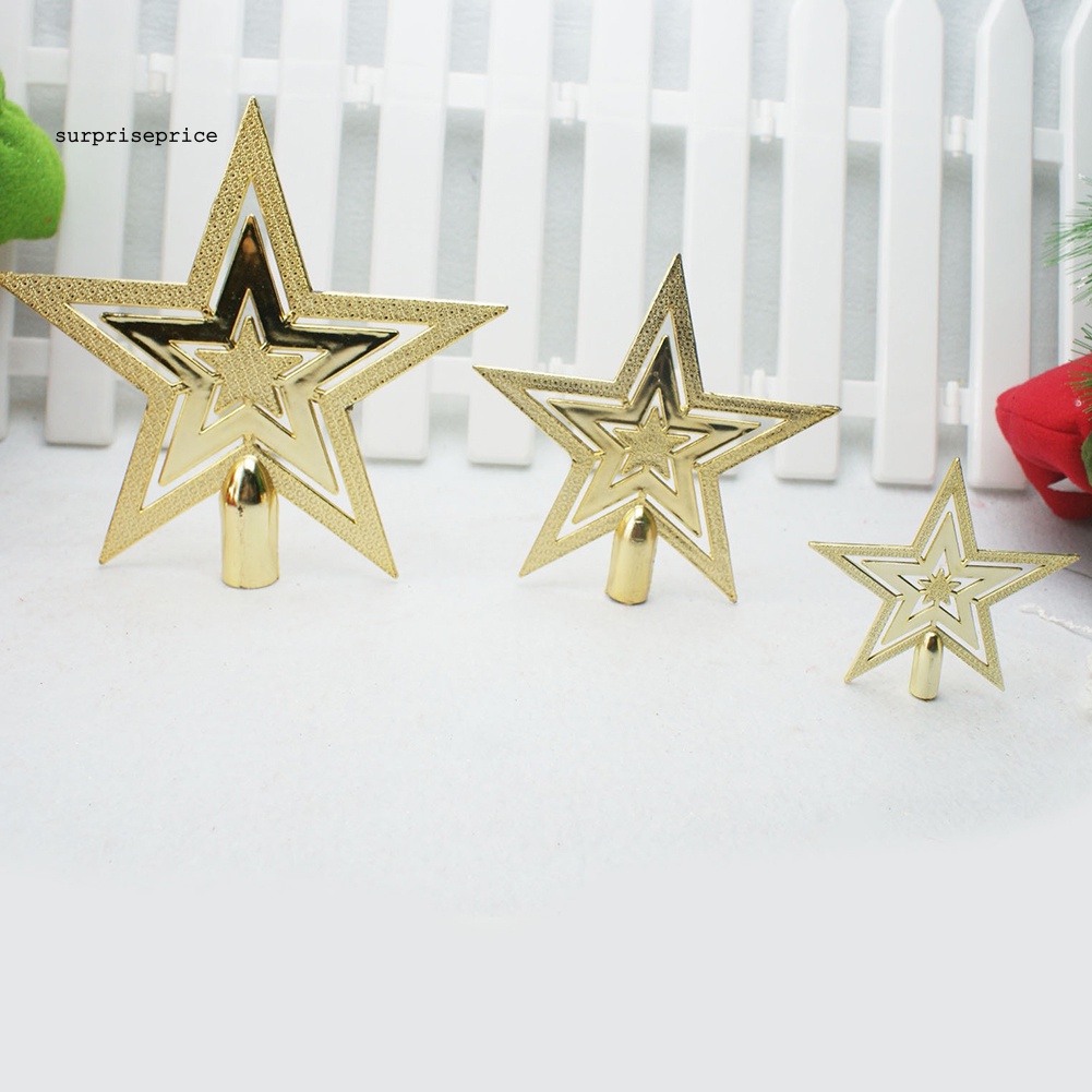 Ngôi sao trang trí cây thông giáng sinh lấp lánh