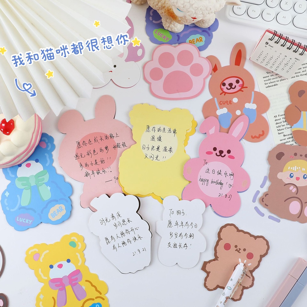 Thiệp chúc mừng ngộ nghĩnh đáng yêu, thiệp sinh nhật