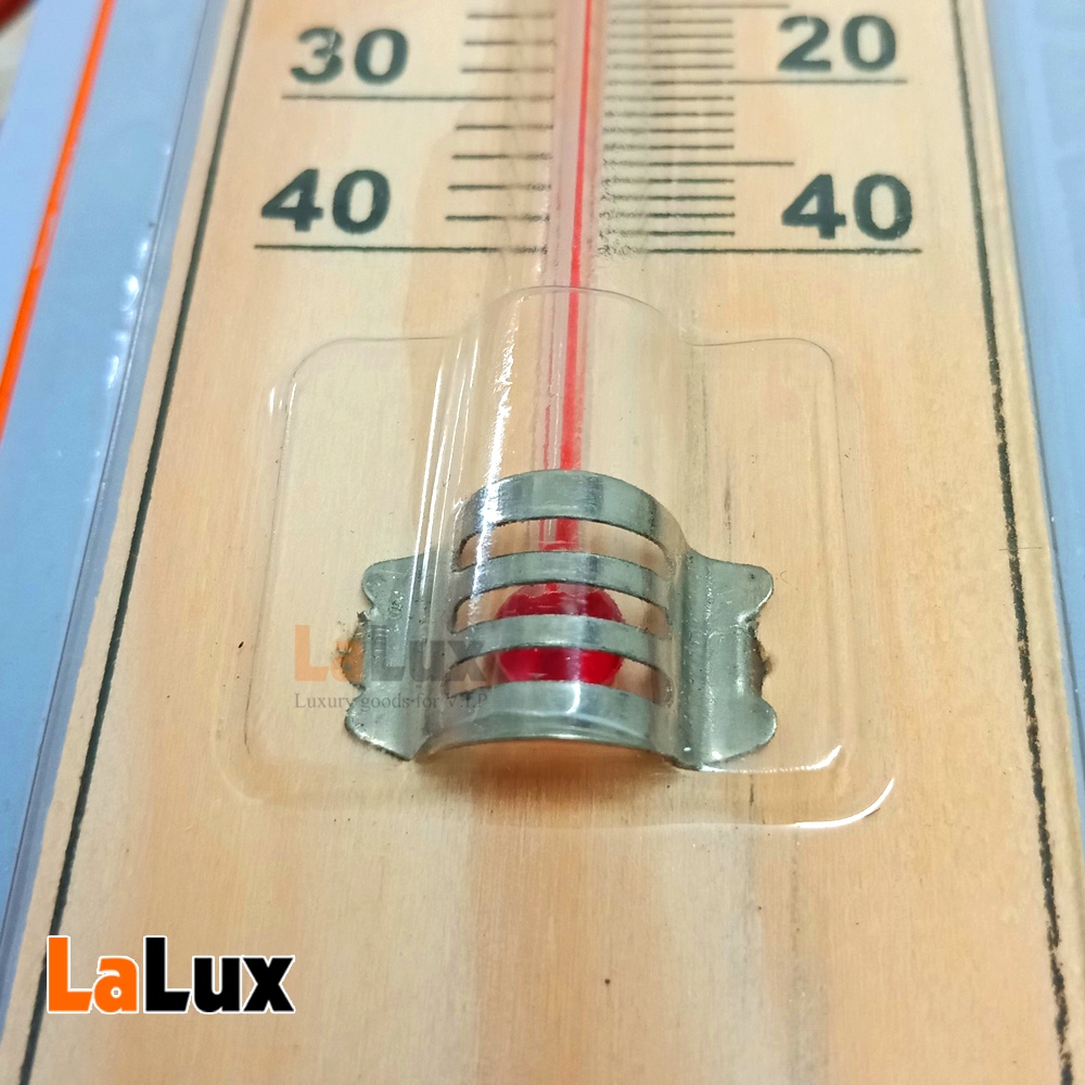 Nhiệt kế Đo nhiệt độ phòng, tủ lạnh, chuồng nuôi treo tường bằng gỗ