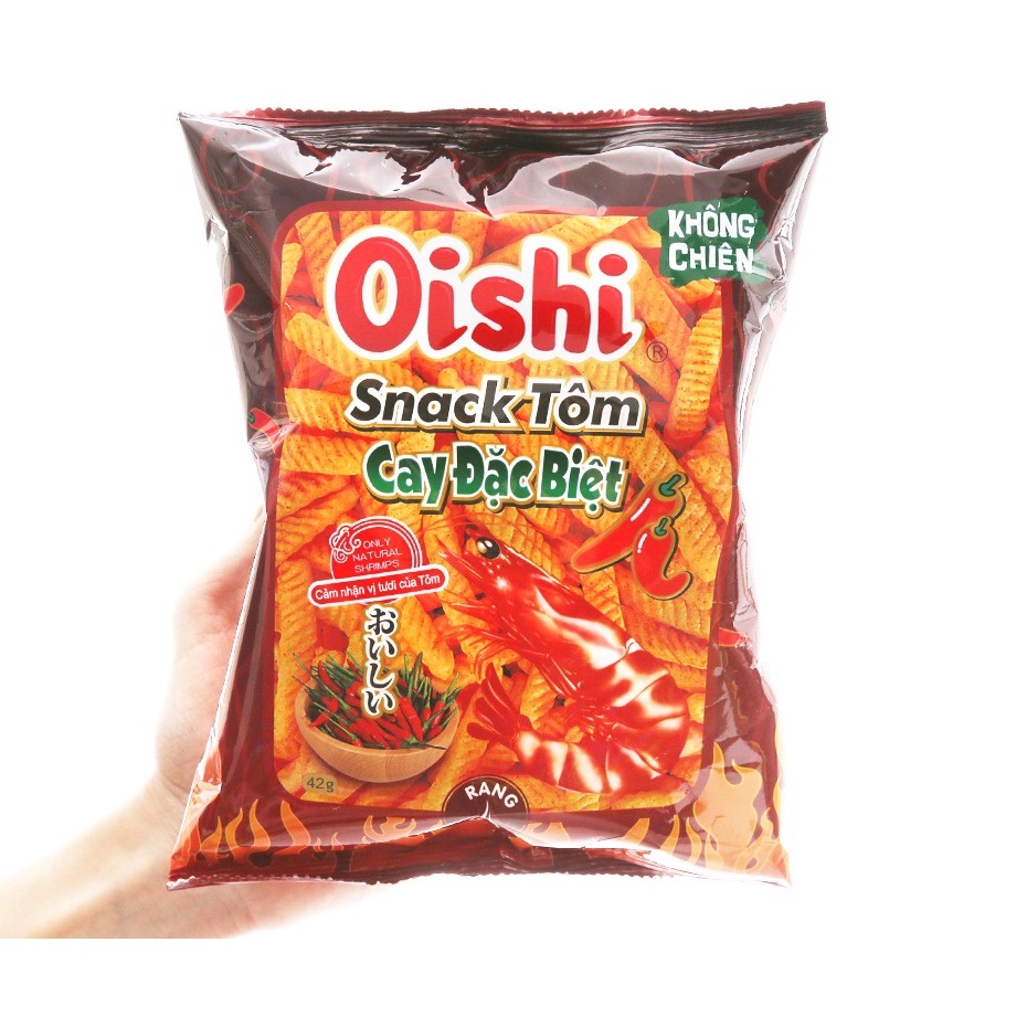 Bim Bim Oishi/ Snack Đủ Vị Gói 40g - 80g Date Mới Thơm Ngon