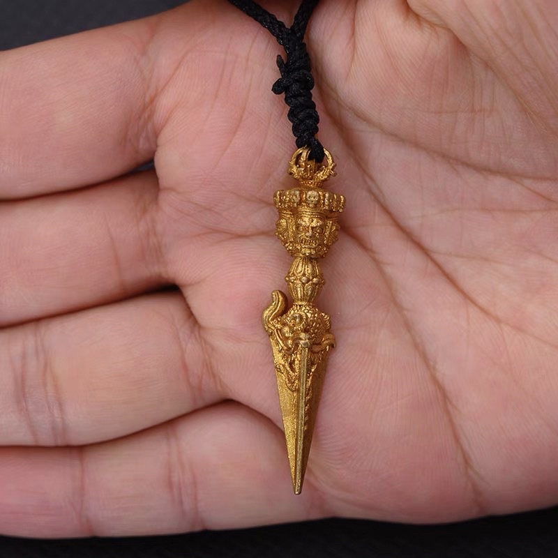 Kim Cang Phổ Ba bằng đồng 5 cm - mặt dây chuyền