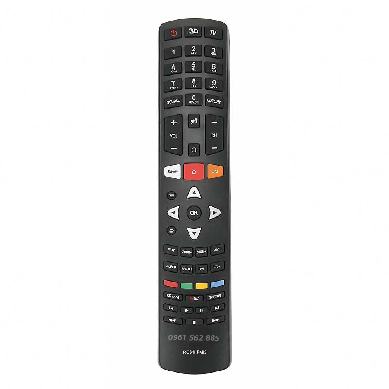 Remote Điều Khiển Tivi TCL Smart RC311 FMI3 _Bảo Hành Đổi Mới