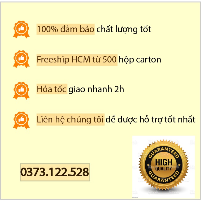 hộp giấy gói hàng mini 10x6x6 bộ 100 không in