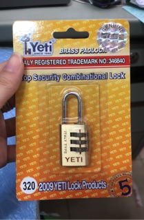 Khoá Số Vali Yeti