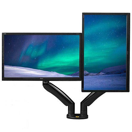 Gía Treo Máy Tính [ 2 MÀN HÌNH ] 22"-32" NB - F195A [ HÀNG CHÍNH HÃNG ] - Model 2021 | BigBuy360 - bigbuy360.vn